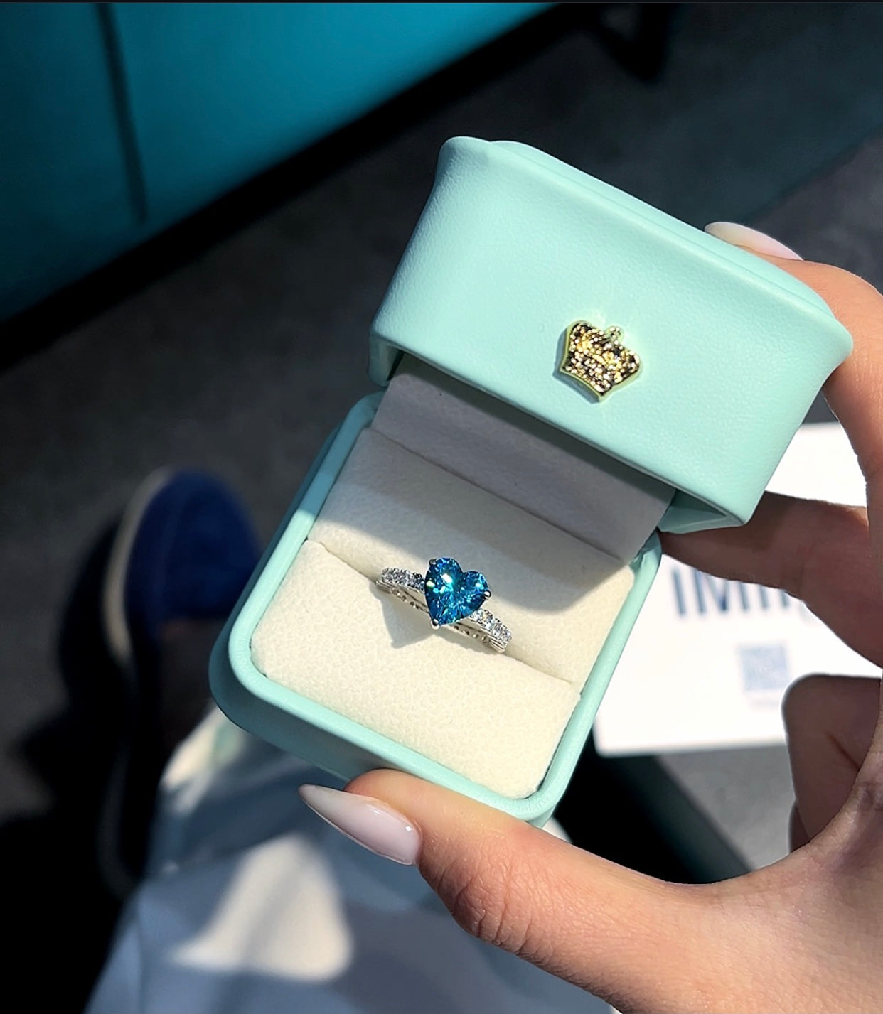Zircon Ring (s925 sterling silver)