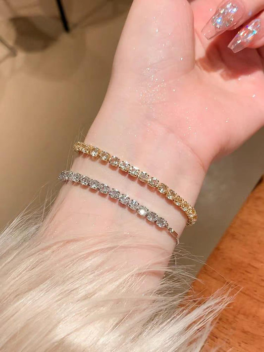 Zircon breslet (s925 sterling silver)