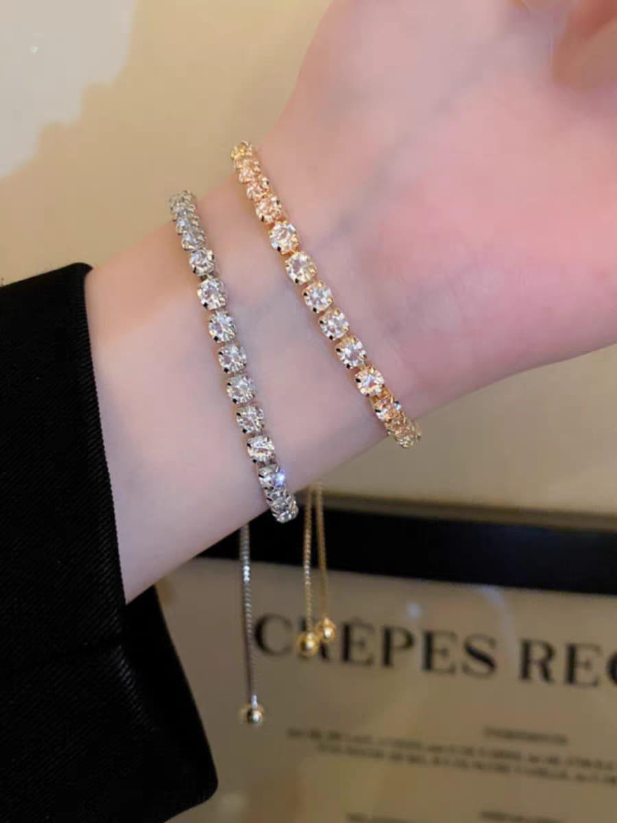Zircon breslet (s925 sterling silver)